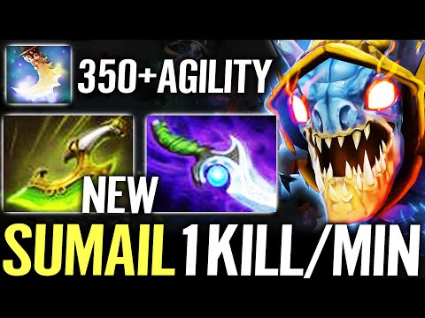 🔥 SUMAIL Slark WTF 350+ Agility — NEW Swift Blink + Diffusal 27Kill Most Agressive Carry Dota 2 Pro
