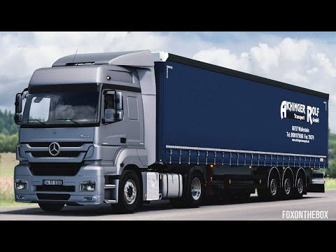 ETS2 1.37 Mercedes Axor 1840 MP3 Reworked & EVR Sound Mod | Euro Truck Simulator 2 Mod