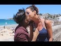 KISSING PRANK AUSTRALIAN BEACH EDITION