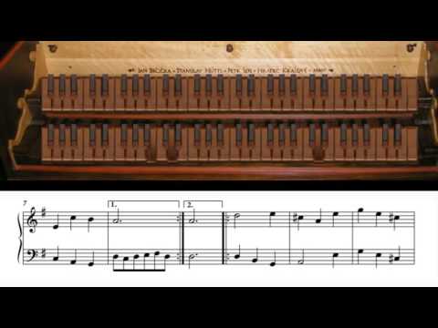 Menuet fait par Mons. Böhm Georg Böhm  (1661-1733)