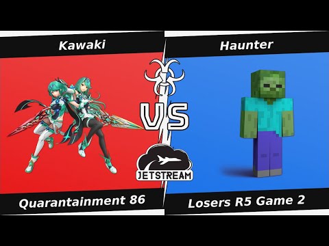 Quarantainment 86 Losers R5 Game 2 - Kawaki (Pyra) Vs Haunter (Steve) - SSBU
