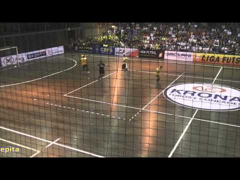 Blumenau/SCF 1 x 4 Jaraguá Futsal - Liga Futsal 2014