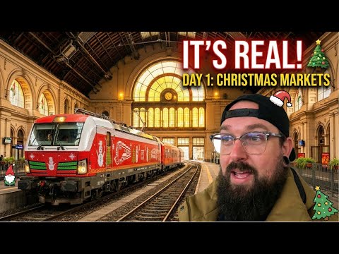 From Romania to Budapest to Bratislava 🎄 winter travel day!