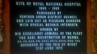 preview picture of video 'botanical gardens , ventnor - 1972 - cine film - isle of wight'