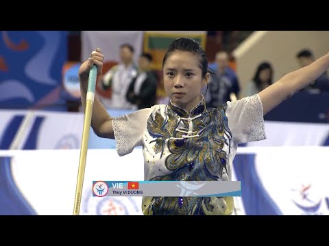 Thuy Vi Duong [VIE] - Women's Qiangshu - HYX 16th World Wushu Championships