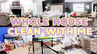 WHOLE HOUSE CLEAN WITH ME 2022! EXTREME CLEANING MOTIVATION! CLEAN, DECLUTTER & ORGANIZE WITH ME!