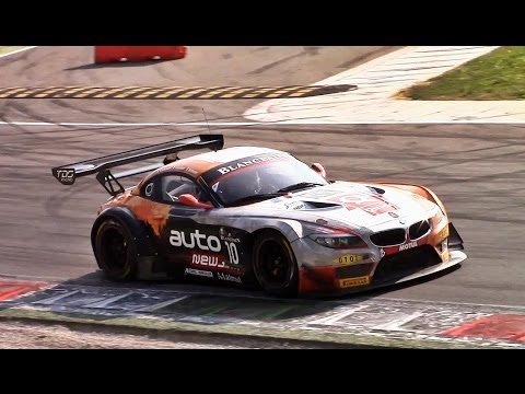 BMW Z4 GT3 INSANE V8 SOUNDS!