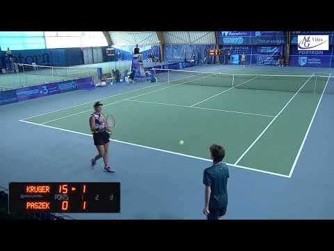 Isabella Kruger [8] - Tamira Paszek [11] (W80 Poitiers 2022 QR2)