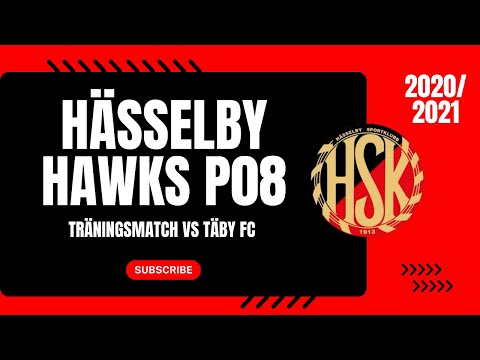 Träningsmatch - Hawks P08 - Täby FC