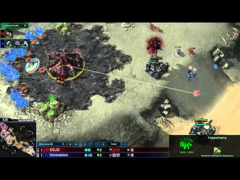 Dreamhack Winter - Innovation Vs Jaedong Decider TvZ Starcraft II HOTS