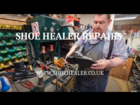 BOOT REPAIR : British Army Boot Restoration Complete 2 of 2