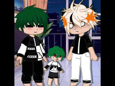 Cute defence? II #deku #midoriyaxbakugou #gachaclub #bakugou #memes #trend