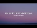 Shri Krishna Govind Hare Murari Slowed Reverb Radhe Lofi