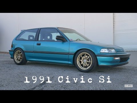 My 1991 Civic Si Build - B16A JDM Inspired