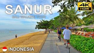 Sanur 🇮🇩 Indonesia – 4K Walking Tour | One of Bali’s Most Relaxing Beach Towns
