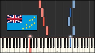 Tuvalu National Anthem - Tuvalu Mo Te Auta (Piano Tutorial)