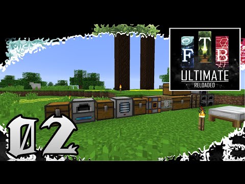 ￭ Ore Doubling ￭ Ep.02 ￭ FTB Ultimate Reloaded ￭ Minecraft 1.12 (Modded) ￭