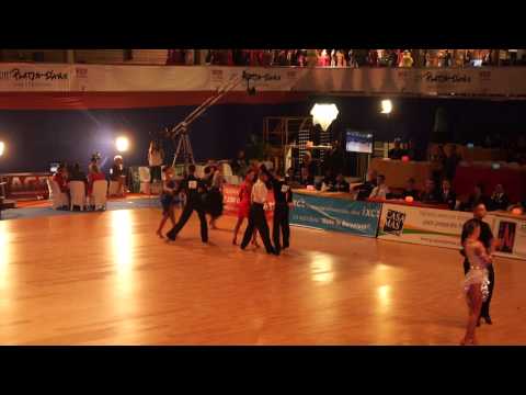 Rasmus Lander & Line Smed cha cha Worlds U21 2013