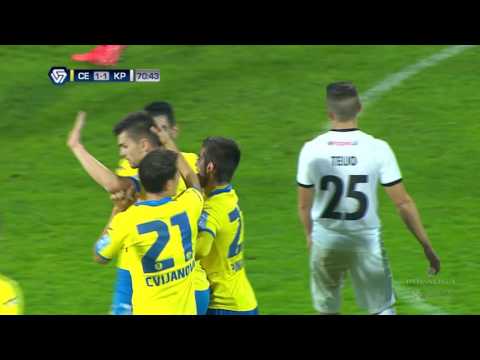 13. krog: Celje - Koper 1:1; Prva liga Telekom Slovenije 2016/17