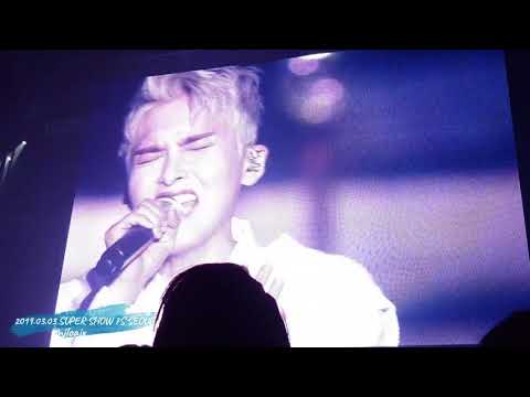 190303 SUPER SHOW 7S SEOUL - RYEOWOOK SOLO (DRUNK IN THE MORNING)