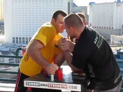 ARM WARS DEVON LARRATT vs TRAVIS BAGENT
