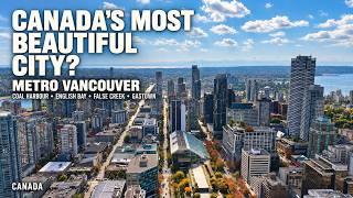 Metro Vancouver, British Columbia, Canada 🇨🇦 4K Drone Footage | Skyline, Coast &