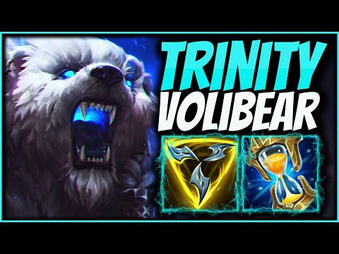BEAST MODE VOLIBEAR is STRONG this Patch! | S12 Trinity Force Volibear Jungle - League of Legends