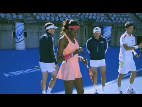 US Open Tennis Academy - Episode 2 - Shirt-ripping practice
