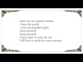 Juliana Hatfield - Send Money Lyrics
