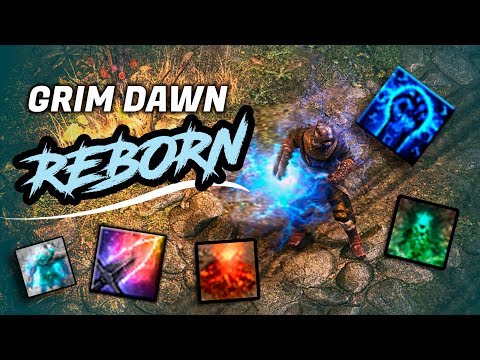 Grim Dawn REBORN MOD trailer - complete Class and Skill rework / overhaul ARPG