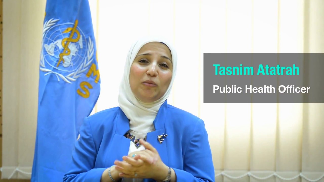 WHO: Women in Health –  Tasnim Atatrah on Health in Emergencies