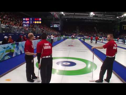 Denmark vs USA - Men's Curling - Complete Event - Vancouver 2010 Winter Olympic Games