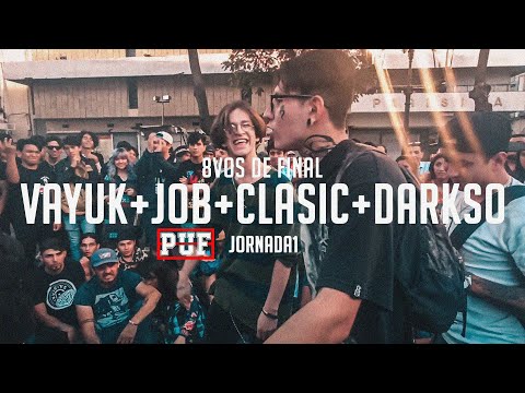 Vayuk+JOB+Ramses aka Clasic+Darkso: Octavos - Jornada 1/Plaza universidad