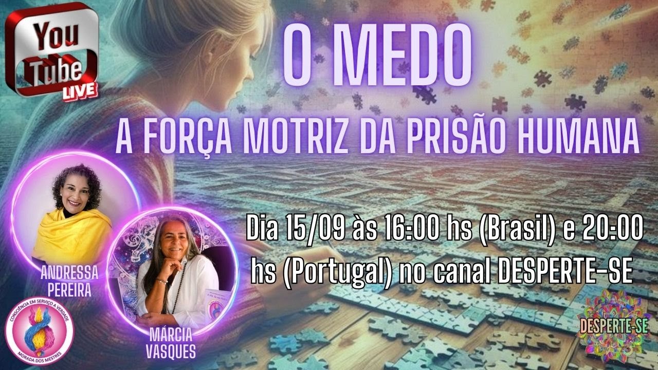O MEDO: A FORÇA MOTRIZ DA PRISÃO HUMANA
