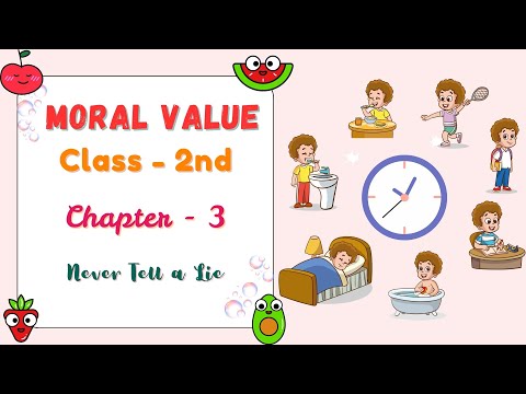 CHAPTER-3 | CLASS-2 | MORAL VALUES |NEVER TELL A LIE  | PRAKASH GLOBAL  | ‪@TinTinTV900