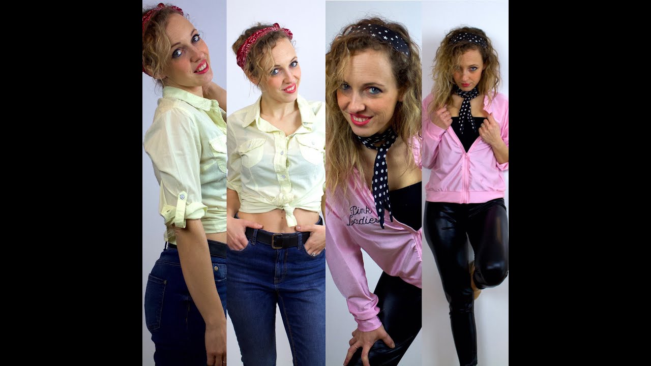 LOOKBOOK Vintage Style - Pin-up Girl and Grease outfit