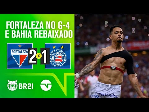 FORTALEZA VIRA E REBAIXA O BAHIA!! FORTALEZA 2X1 BAHIA | MELHORES MOMENTOS | BRASILEIRÃO 2021