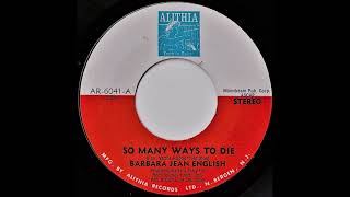 Barbara Jean English- So Many Ways To Die