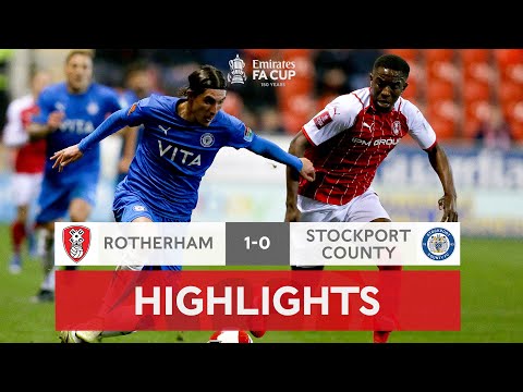 Millers Edge Stockport To Advance | Rotherham United 1-0 Stockport County | Emirates FA Cup 2021-22