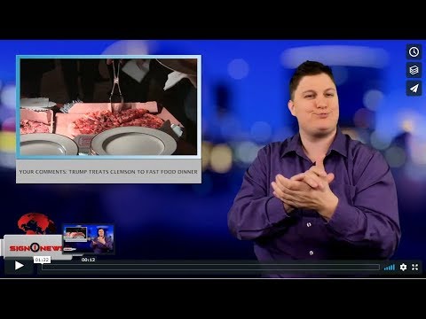 Your comments: Trump treats Clemson to fast food dinner (ASL - 1.16.19)