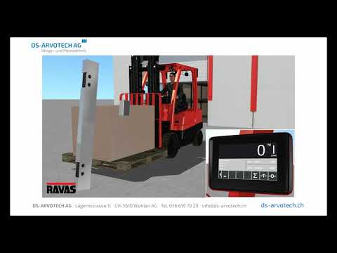 DS RAVAS RCS Hy Q 52 Hydraulic scale for forklift trucks