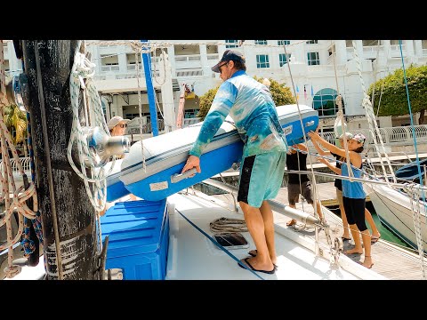 Preparations continue for our OCEAN CROSSING Episode 202 (Sailing Catalpa)