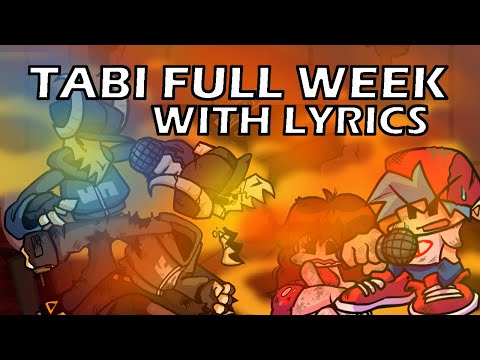VS TABI with Lyrics / Ex BF | WEEK CURSE | FRIDAY NIGHT FUNKIN' with Lyrics