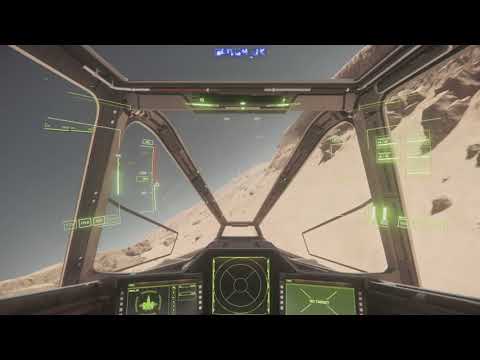 Star Citizen - Attempting to low fly a Buccaneer
