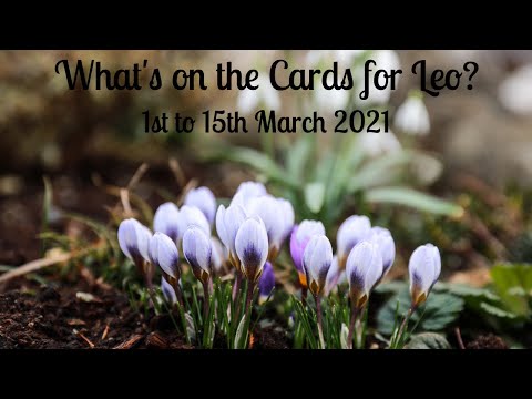 Leo:  A Good Change of Fortune!  (1-15 March 2021)