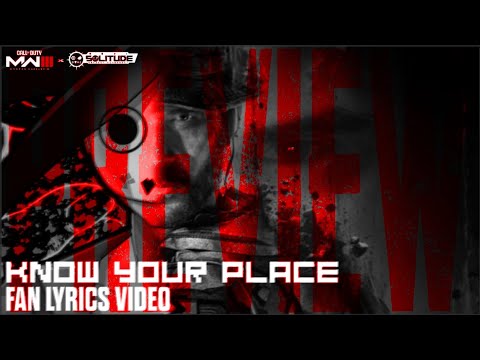 Know Your Place (Fan Lyrics Video) UPDATED Preview