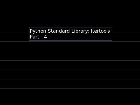 Python Programming Itertools Module 29hindi 4