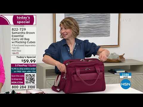 HSN | Samantha Brown Luggage Collection 02.28.2023 - 01 AM