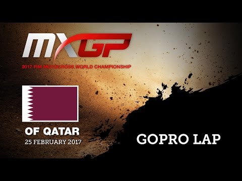 MXGP of Qatar 2017 - GoPro Lap Preview with Antonio Cairoli and Tim Gajser  #Motocross
