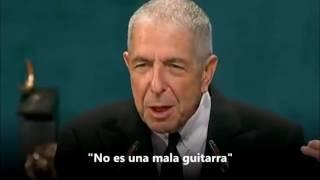 Leonard Cohen - Leonard Cohen Speech Prince Of Asturias